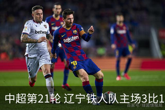 中超第21轮 辽宁铁人队主场3比1战胜上海申花队