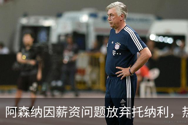阿森纳因薪资问题放弃托纳利，热刺9.02亿元总价敲定交易